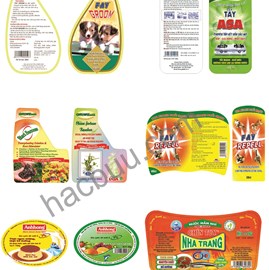 Nhãn decal dạng tờ