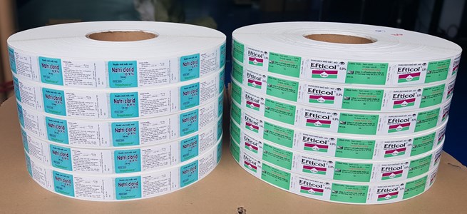 Nhãn cuộn dán máy tự động