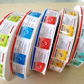 Nhãn cuộn dán máy tự động