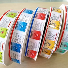 Nhãn cuộn dán máy tự động