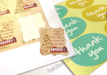 Nhãn decal dạng tờ