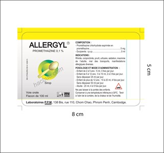 Nhãn decal dược phẩm