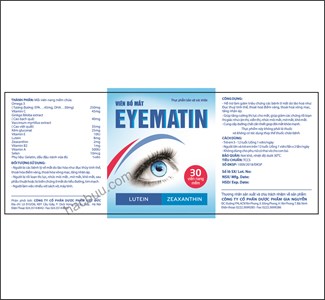 Nhãn decal dược phẩm