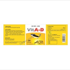 Nhãn decal dược phẩm 