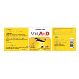 Nhãn decal dược phẩm 