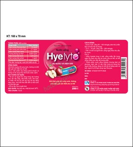 Nhãn decal dược phẩm